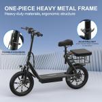 LADPED LPBS Foldable Electric Scooter with Seat