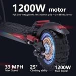 1200W Electric Scooter for Adults with Seat