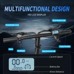 650W Electric Scooter with Seat - 25MPH Speed