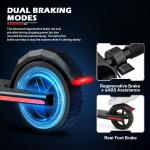 Lightweight Folding Electric Scooter - 19 mph Commuter