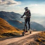 6000W Dual Motor Folding Electric Scooter 11" Tire