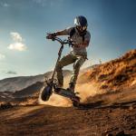 6000W Dual Motor Folding Electric Scooter 11" Tire