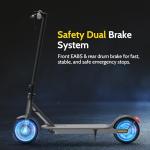 NAVIC Foldable Electric Scooter with 350W Motor