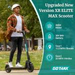 Gotrax XR Elite Max Electric Scooter - 20 Mile Range