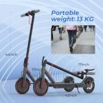 Adult Electric Scooter - 19 MPH, 21-Mile Range