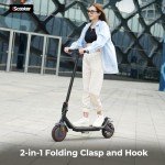 iScooter Electric Scooter, i8L Electric Scooters Adult with Cuise Control, 30KM Long Range, 350W Motor,3 Speed Mode, Double Braking System Fast E Scooter for Adults and Teens