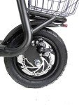 Electric Scooter Adult, E Scooter Long Range, Max Speed 25km/h, 350W Motor, Triple Braking System, Foldable and Portable