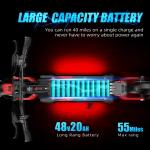 5600W Dual Motor Electric Scooter, 55 Miles Range