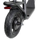 Electric Scooter Adult, E Scooter Long Range, Max Speed 25km/h, 350W Motor, Triple Braking System, Foldable and Portable