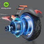 Electric Scooter Adult, E Scooter 35 km Long Range, 3 Speed Mode Adjustable,LCD Display Double Braking System,Foldable and Portable