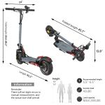 Long Range 800W Folding Electric Scooter for Adults