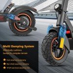 Electric Scooter Adult, E Scooter 35 km Long Range, 3 Speed Mode Adjustable,LCD Display Double Braking System,Foldable and Portable