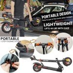 Electric Scooter Adult, E Scooter 35 km Long Range, 3 Speed Mode Adjustable,LCD Display Double Braking System,Foldable and Portable