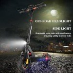 Electric Scooter Adult, E Scooter 35 km Long Range, 3 Speed Mode Adjustable,LCD Display Double Braking System,Foldable and Portable