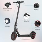Kedaung Electric Scooter for Adults, Folding Sports Scooter, Double Braking Electric Scooters for Travelers, 8.5" Tires Electric Scooter for Adults
