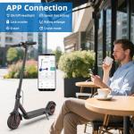 Kedaung Electric Scooter for Adults, Folding Sports Scooter, Double Braking Electric Scooters for Travelers, 8.5" Tires Electric Scooter for Adults