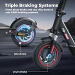 iScooter i10Plus Adult Electric Scooter with App Control