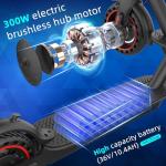 Adult Electric Scooter with Dual Brakes, 35km Range