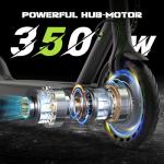 Powerful Electric Scooter, 19 MPH Max Speed