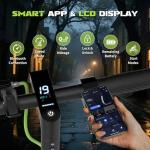 Powerful Electric Scooter, 19 MPH Max Speed