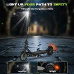 Powerful Electric Scooter, 19 MPH Max Speed