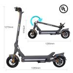 CUNFON RZ800 Electric Scooter: 31MPH, 50 Mile Range