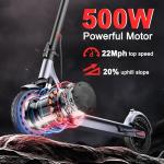 Maxshot Folding Electric Scooter with Dual Suspension