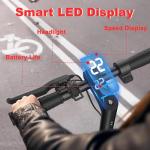 Maxshot Folding Electric Scooter with Dual Suspension