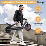 WERHY H9 Electric Scooter - 500W, 22 mph, Foldable