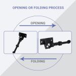 Yuecoom Electric Scooter Kickstand and Support