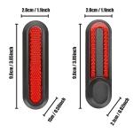 Yungeln Reflective Cover for M365 Scooter Wheels