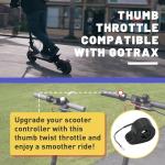 Universal Electric Scooter Thumb Throttle for Gotrax GXL