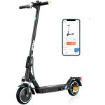 RCB R17 Electric Scooter, Max 25 km/h, 350W Motor, 7.8AH Battery, 8.5''Solid Tires, APP Control, Max Load 120 kg, 3 Speed Settings Foldable, Double Brake, Double Shock Absorbers