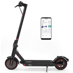 Foldable Electric Scooter, 18-28 Mile Range, Dual Suspension