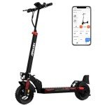 HITWAY Electric Scooter,Foldable Electric Scooters For Adults,10”Tubeless Tires,Double shock absorber,500W Motor,15.6AH-27AH Battery,3 Speed Modes,70-110KM Range,Max Speed 25KM/H,Led Display,APP