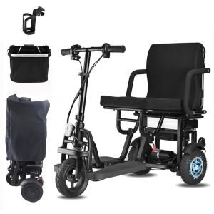 Adult Three-Wheel Mobility Scooter with 25-Mile Range