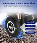 Adult Three-Wheel Mobility Scooter with 25-Mile Range