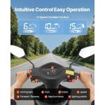 Uimoso Heavy-Duty 3-Wheel Scooter, 21.5-Mile Range