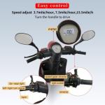 800W Heavy Duty Four Wheel Scooter for Adults