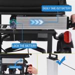 Adult Foldable 4-Wheel Mobility Scooter, 20-Mile Range