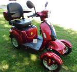 800W Heavy Duty Four-Wheel Scooter for Adults