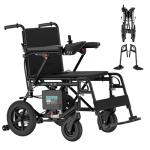 Lightweight Foldable Motorized Electric Wheelchair for Adults