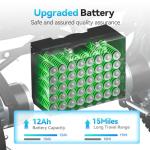 Portable All-Terrain Electric Wheelchair for Adults