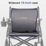 Zurcheel SLF30 Foldable Electric Wheelchair for Adults