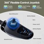 Lightweight Foldable Motorized Electric Wheelchair for Adults