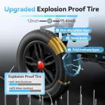 Lightweight Electric Wheelchair with 15-Mile Range