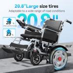 Portable All-Terrain Electric Wheelchair for Adults