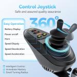 Lightweight Electric Wheelchair with 15-Mile Range