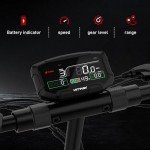 HITWAY Electric Scooter,Foldable Electric Scooters For Adults,10”Tubeless Tires,Double shock absorber,500W Motor,15.6AH-27AH Battery,3 Speed Modes,70-110KM Range,Max Speed 25KM/H,Led Display,APP