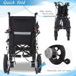 All-Terrain Lightweight Electric Wheelchair for Seniors